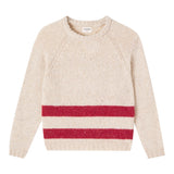 Cozmo Maglia tinta unita con Fantasia A Righe Beige per Bambino IDAHO228W5J BEIGE COZMO 