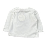 Cozmo Shirt tinta unita con Stampa Bianco per Neonato JOEL244W5 BIANCO COZMO 