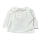 Cozmo Shirt tinta unita con Stampa Bianco per Neonato JOEL244W5 BIANCO COZMO 