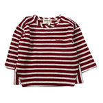 Cozmo Shirt Bicolore con Fantasia A Righe Bianco/Rosso per Neonato JOEL315W5 BIANCO/ROSSO COZMO 