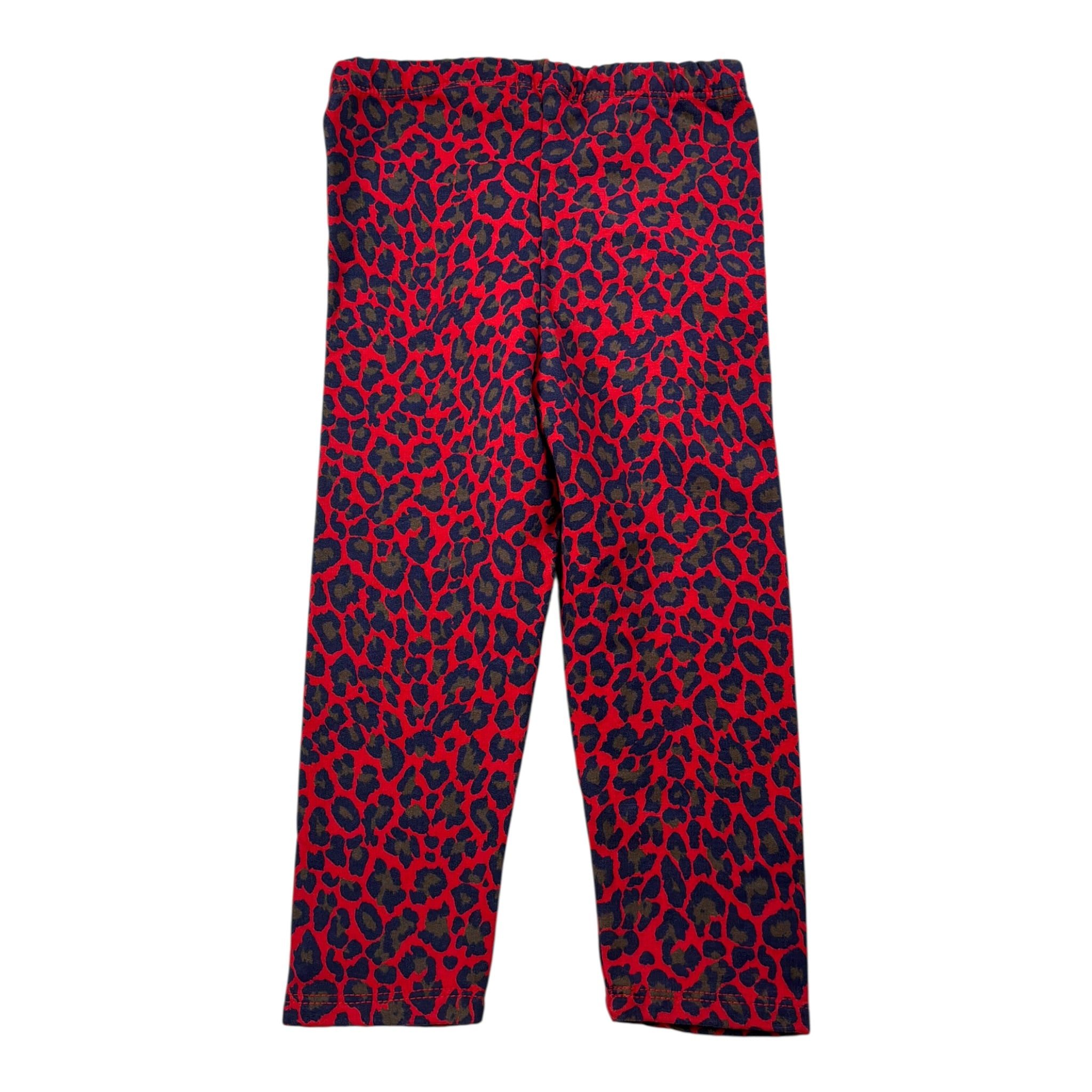 Cozmo Leggins tinta unita con Fantasia Maculata Rosso per Neonata LEGGING320W5 ROSSO COZMO 