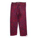 Cozmo Leggins tinta unita con Fantasia Maculata Rosso per Neonata LEGGING320W5 ROSSO COZMO 