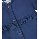 Cozmo Camicia Manica Lunga In Denim Blu per Neonata NICOLEK288W5N BLU COZMO 
