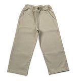 Cozmo Pantalone tinta unita con Girovita Regolabile Beige per Bambina PAOLAK263W5 BEIGE COZMO 