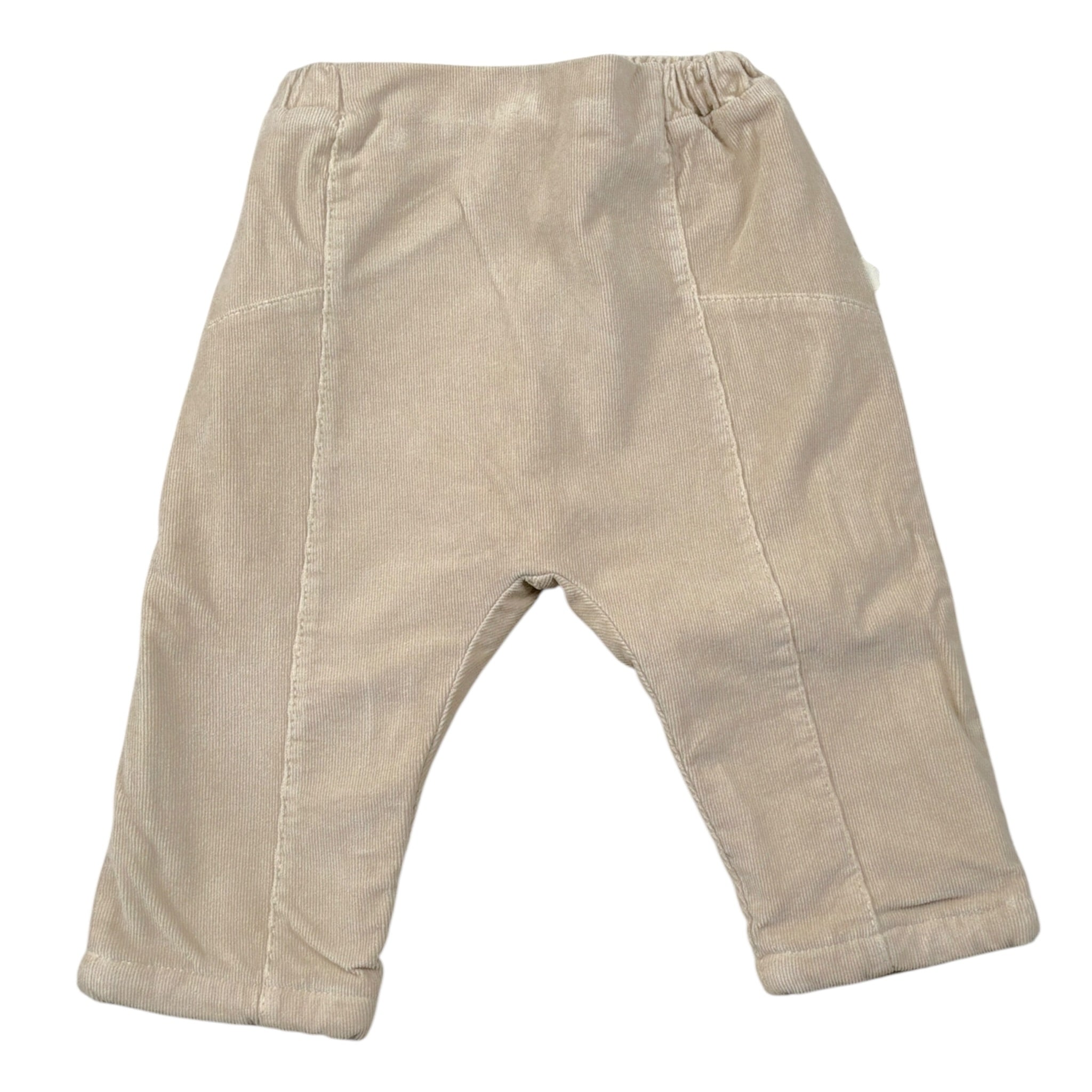 Cozmo Pantalone tinta unita con Elastico In Vita Beige per Neonato QUITO250W5 BEIGE COZMO 
