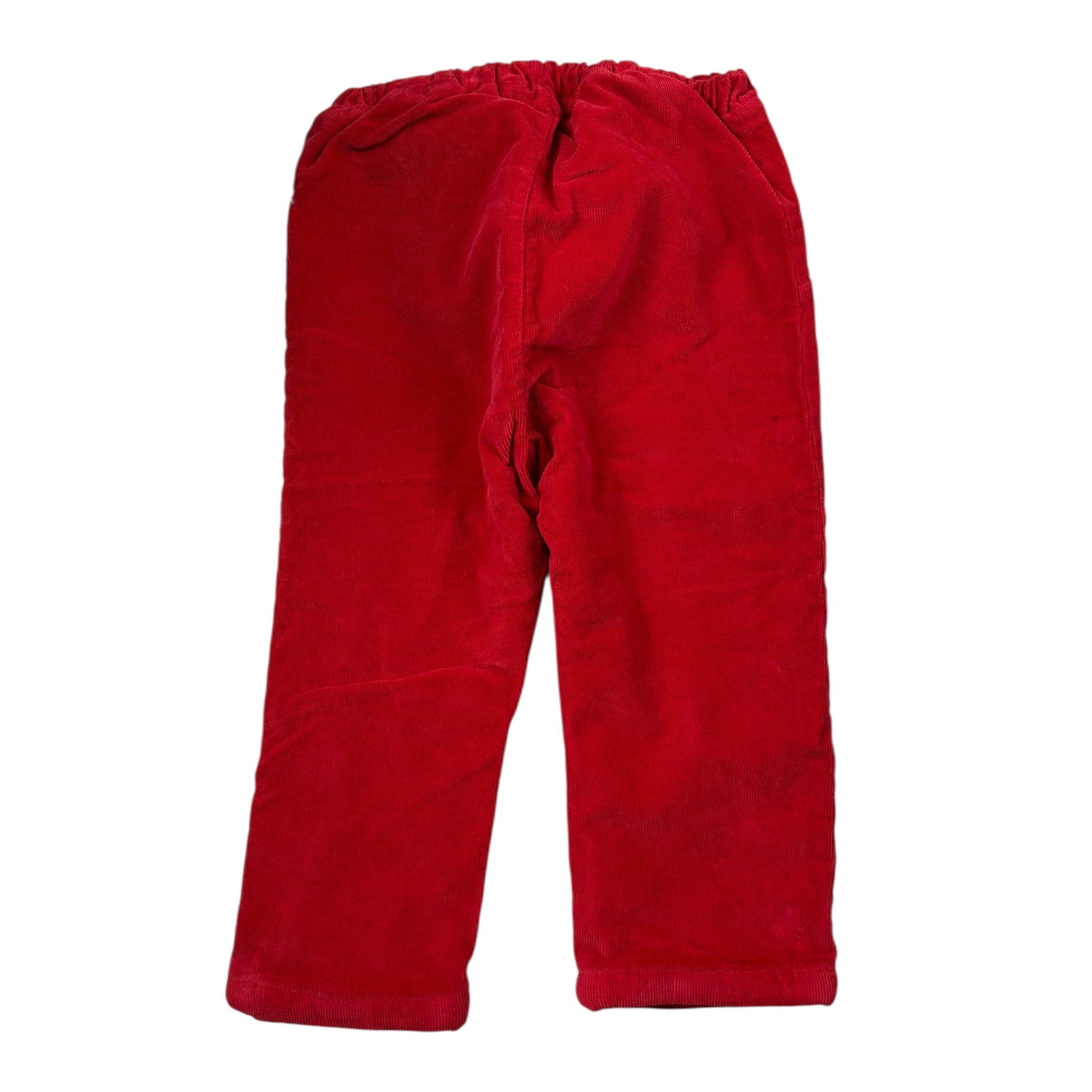 Cozmo Pantalone tinta unita con Elastico In Vita Rosso per Neonato QUITO250W5 ROSSO COZMO 