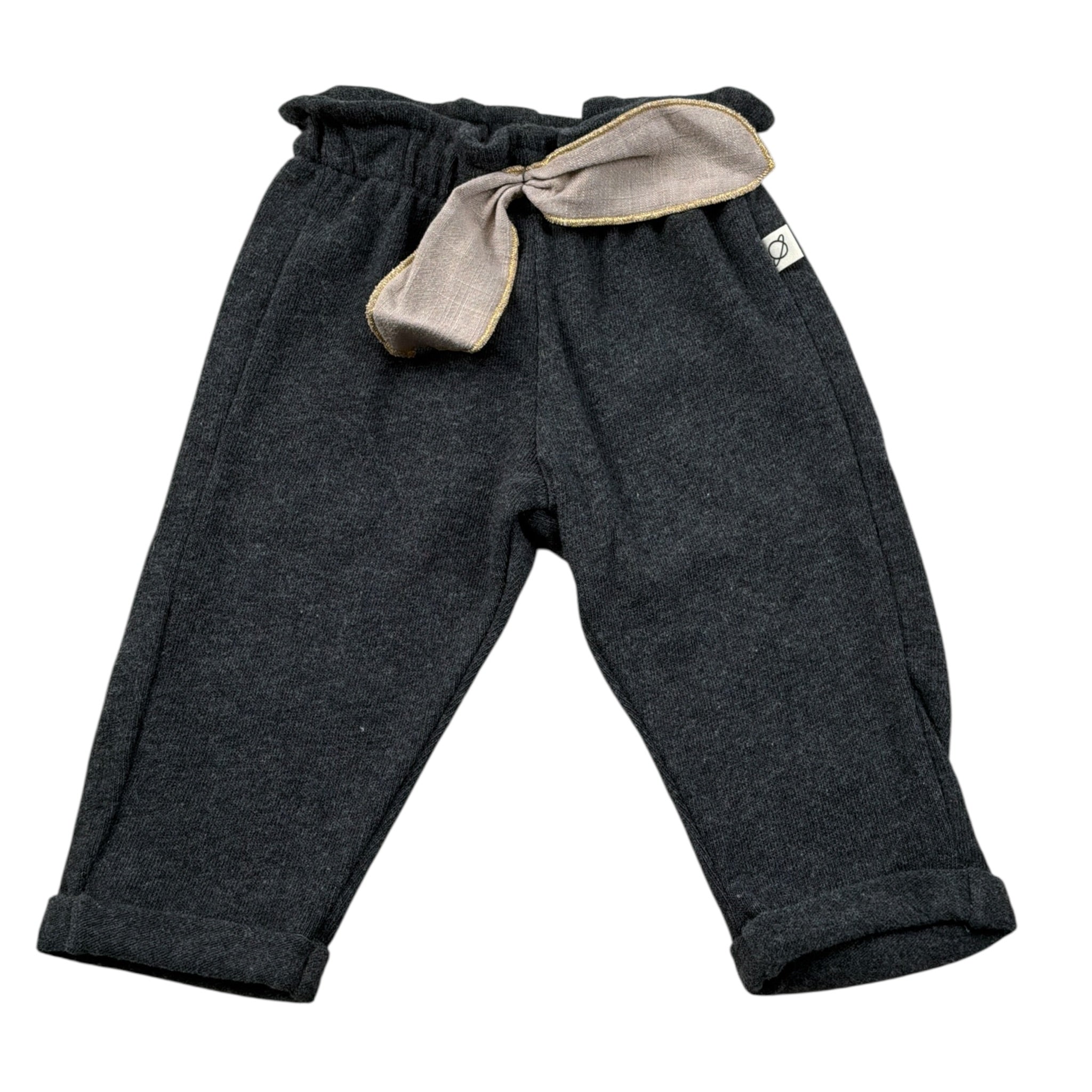 Cozmo Pantalone tinta unita con Elastico In Vita Grigio per Neonata SICILIA237W5 GRIGIO COZMO 