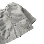 Cozmo Cardigan tinta unita con Cappuccio Sabbia per Neonato TUNIS294W5 SABBIA COZMO 