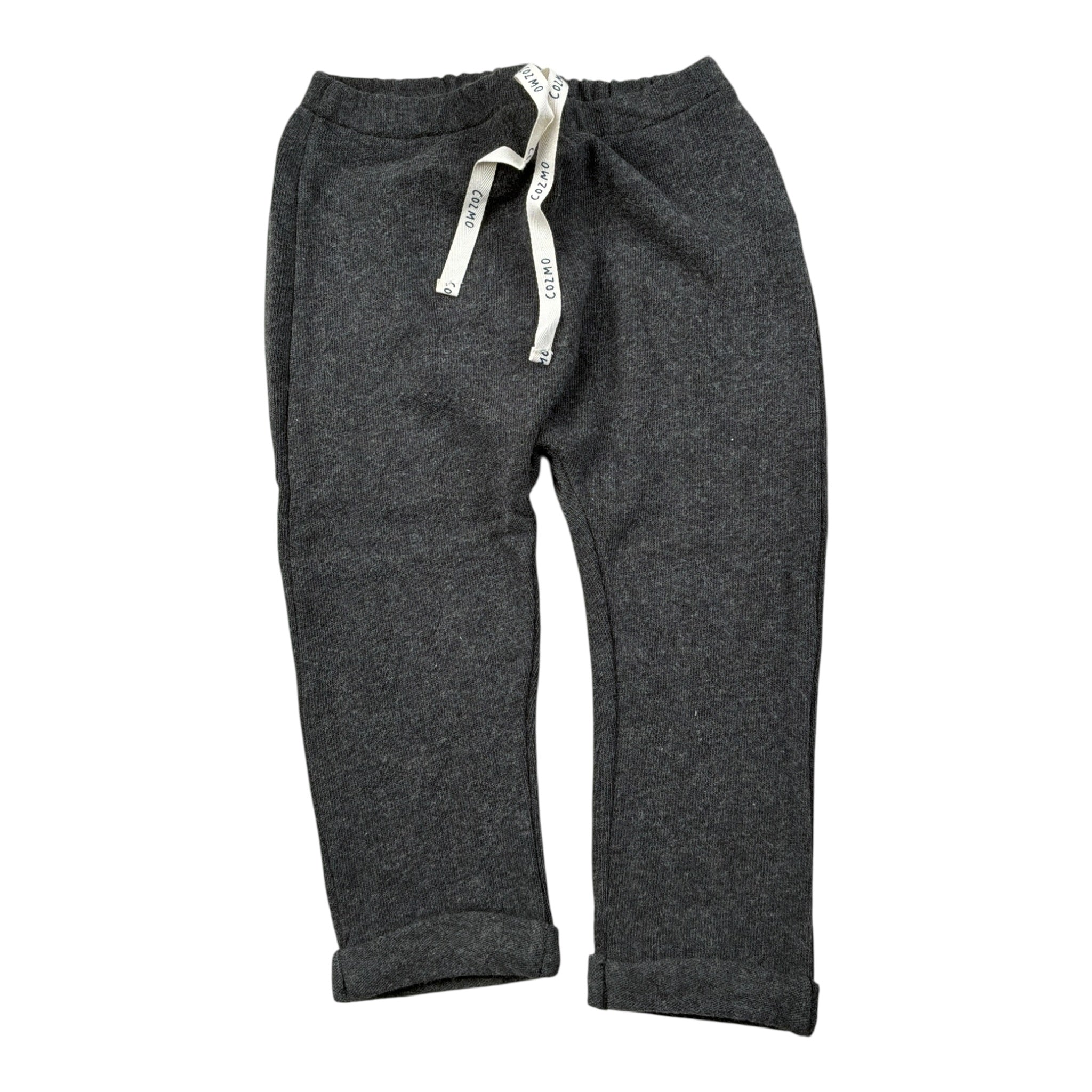 Cozmo Pantalone tinta unita con Elastico In Vita Grigio per Neonato ZACK237W5 GRIGIO COZMO 