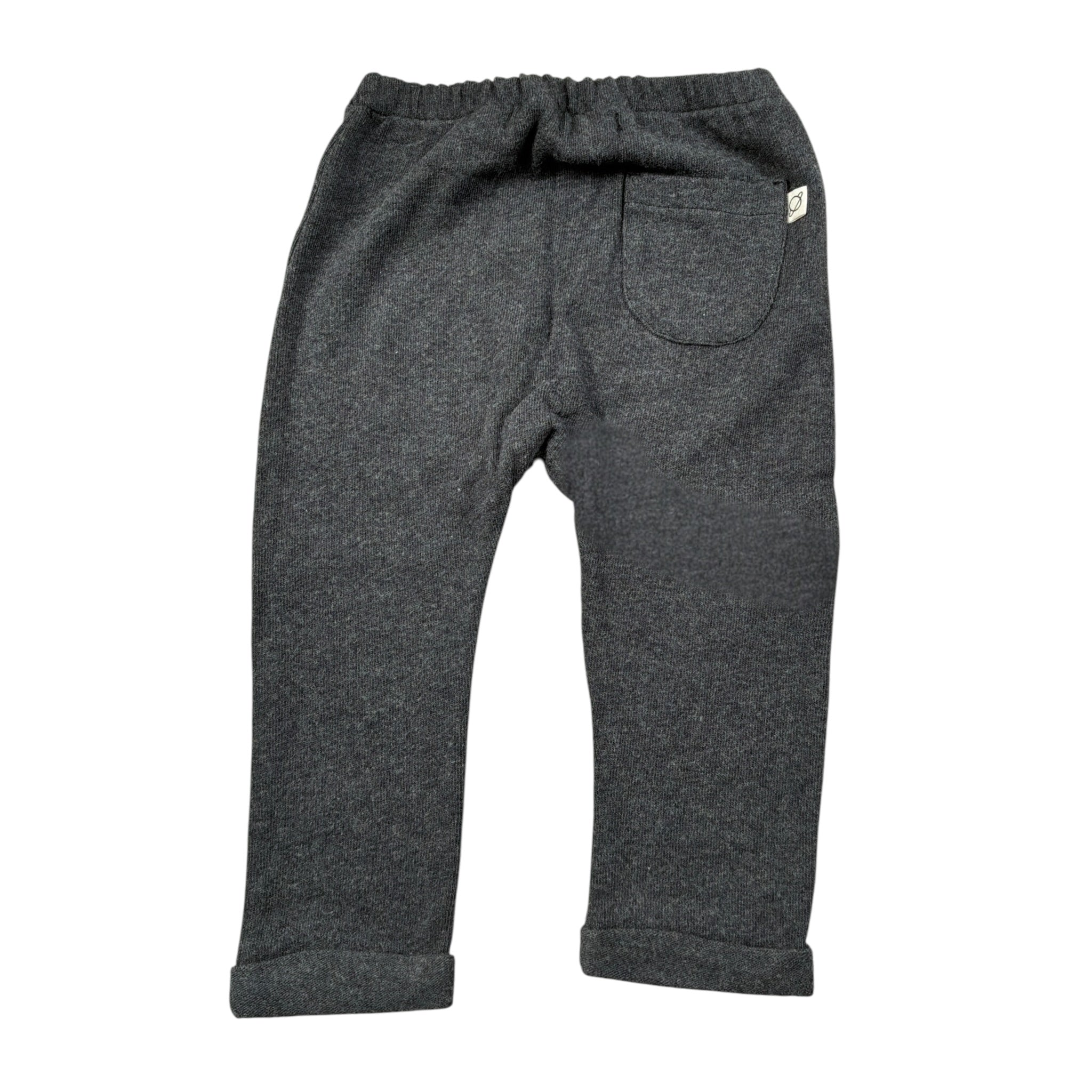 Cozmo Pantalone tinta unita con Elastico In Vita Grigio per Neonato ZACK237W5 GRIGIO COZMO 