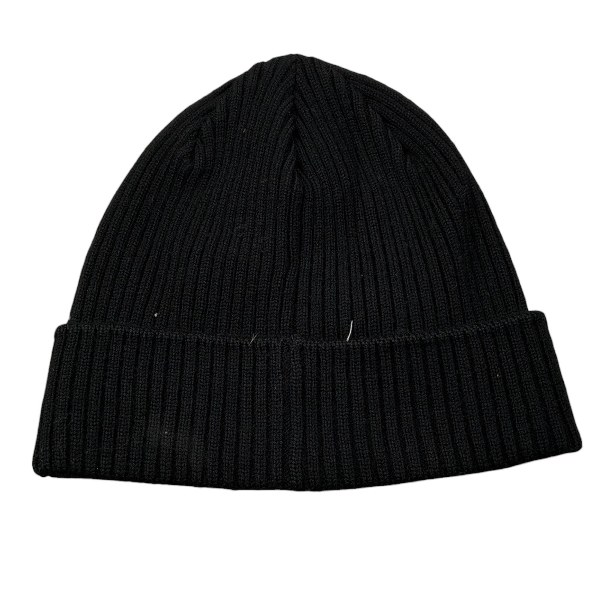 C.P. Company Cappello tinta unita con Logo Nero per Bambino 11CKAC074B NERO C.P. COMPANY 