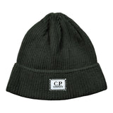 C.P. Company Cappello tinta unita con Logo Verde per Bambino 11CKAC074B VERDE C.P. COMPANY 