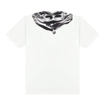 C.P. Company T-Shirt Girocollo tinta unita con Stampa Bianco per Bambino CNM006 BIANCO C.P. COMPANY 