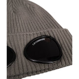 C.P. Company Cappello tinta unita con Applicazioni Grigio per Bambino COX007 GRIGIO C.P. COMPANY 