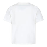 C.P. Company T-Shirt Girocollo tinta unita con Stampa Bianco per Bambino CUM00L BIANCO C.P. COMPANY 