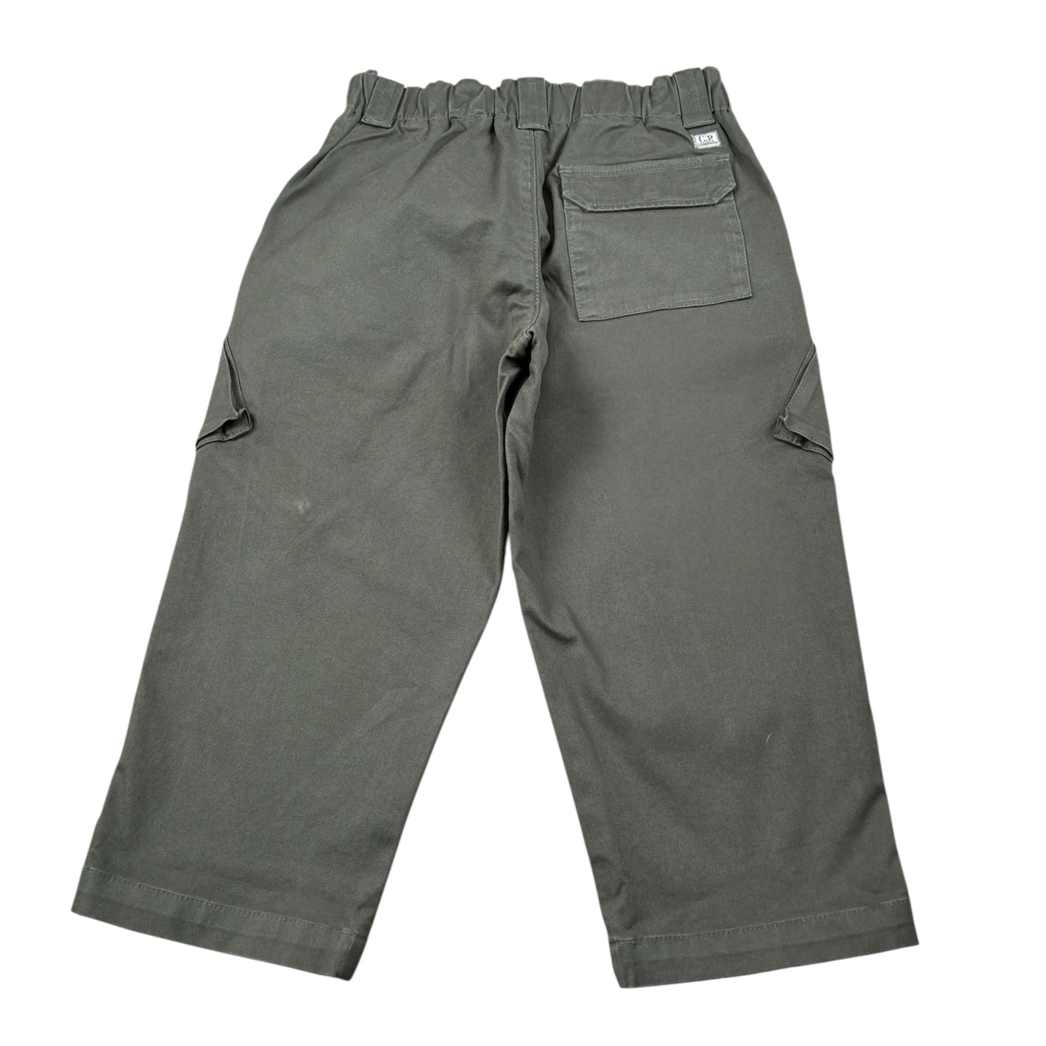C.P. Company Pantalone tinta unita con Elastico In Vita Verde per Bambino CUP00T VERDE C.P. COMPANY 