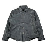 Daniele Alessandrini Camicia Manica Lunga tinta unita In Ecopell Nero per Bambino 1231C00223 NERO DANIELE ALESSANDRINI 