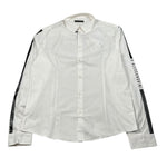 Daniele Alessandrini Camicia Manica Lunga tinta unita con Logo Bianco per Bambino 1231C1205 BIANCO DANIELE ALESSANDRINI 