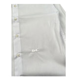 Daniele Alessandrini Camicia Manica Lunga Tinta Unit con Logo Bianco per Bambino 1231C1364 BIANCO DANIELE ALESSANDRINI 