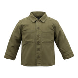 Daniele Alessandrini Camicia tinta unita con Bottoni Verde per Bambino 1231CZ00244 VERDE DANIELE ALESSANDRINI 