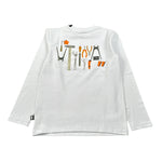 Daniele Alessandrini Shirt tinta unita con Stampa Bianco per Bambino 1231M00205X BIANCO DANIELE ALESSANDRINI 