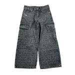 Daniele Alessandrini Jeans tinta unita Logato Grigio per Bambino 1231PDZ00195 GRIGIO DANIELE ALESSANDRINI 