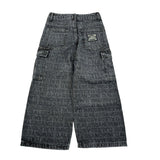 Daniele Alessandrini Jeans tinta unita Logato Grigio per Bambino 1231PDZ00195 GRIGIO DANIELE ALESSANDRINI 