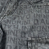Daniele Alessandrini Jeans tinta unita Logato Grigio per Bambino 1231PDZ00195 GRIGIO DANIELE ALESSANDRINI 