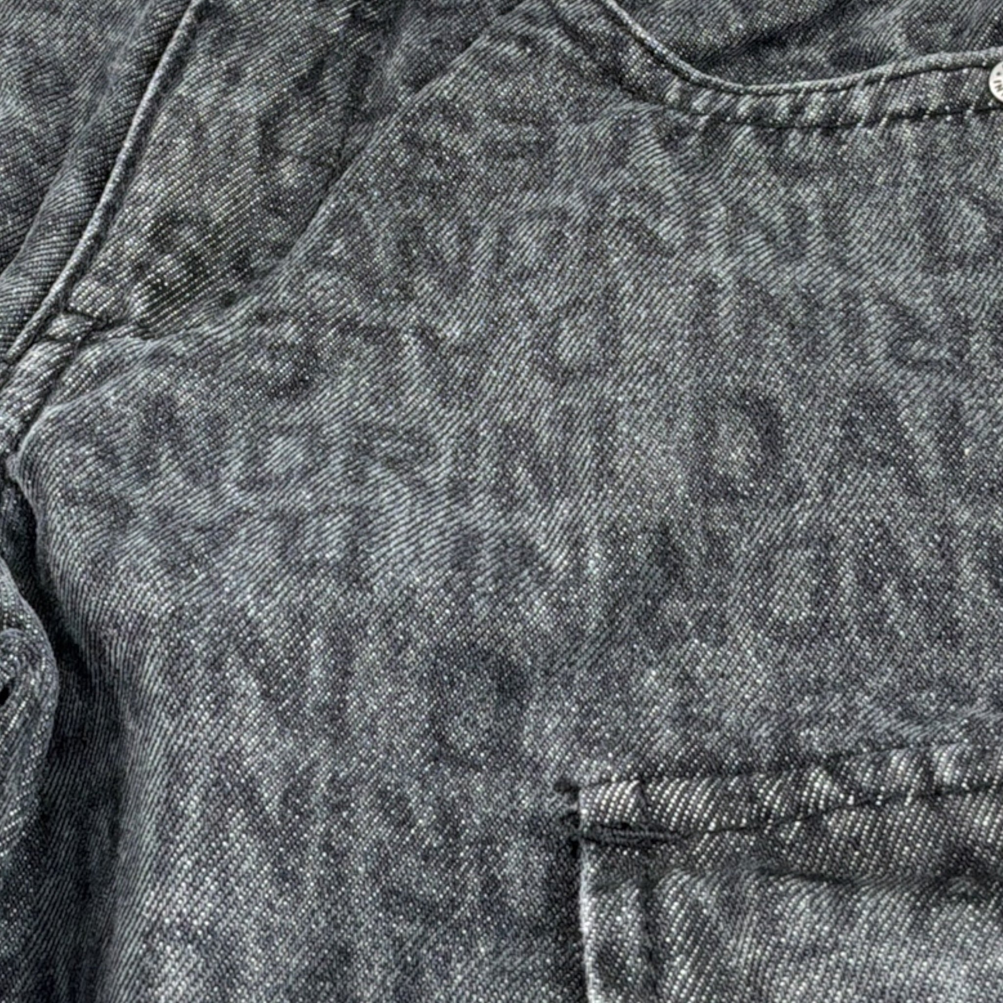 Daniele Alessandrini Jeans tinta unita Logato Grigio per Bambino 1231PDZ00195 GRIGIO DANIELE ALESSANDRINI 