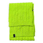 Daniele Alessandrini Set Sciarpa-Cappello tinta unita con Stampa Giallo Fluo per Bambino 1231SET0915 GIALLO FLUO DANIELE ALESSANDRINI 