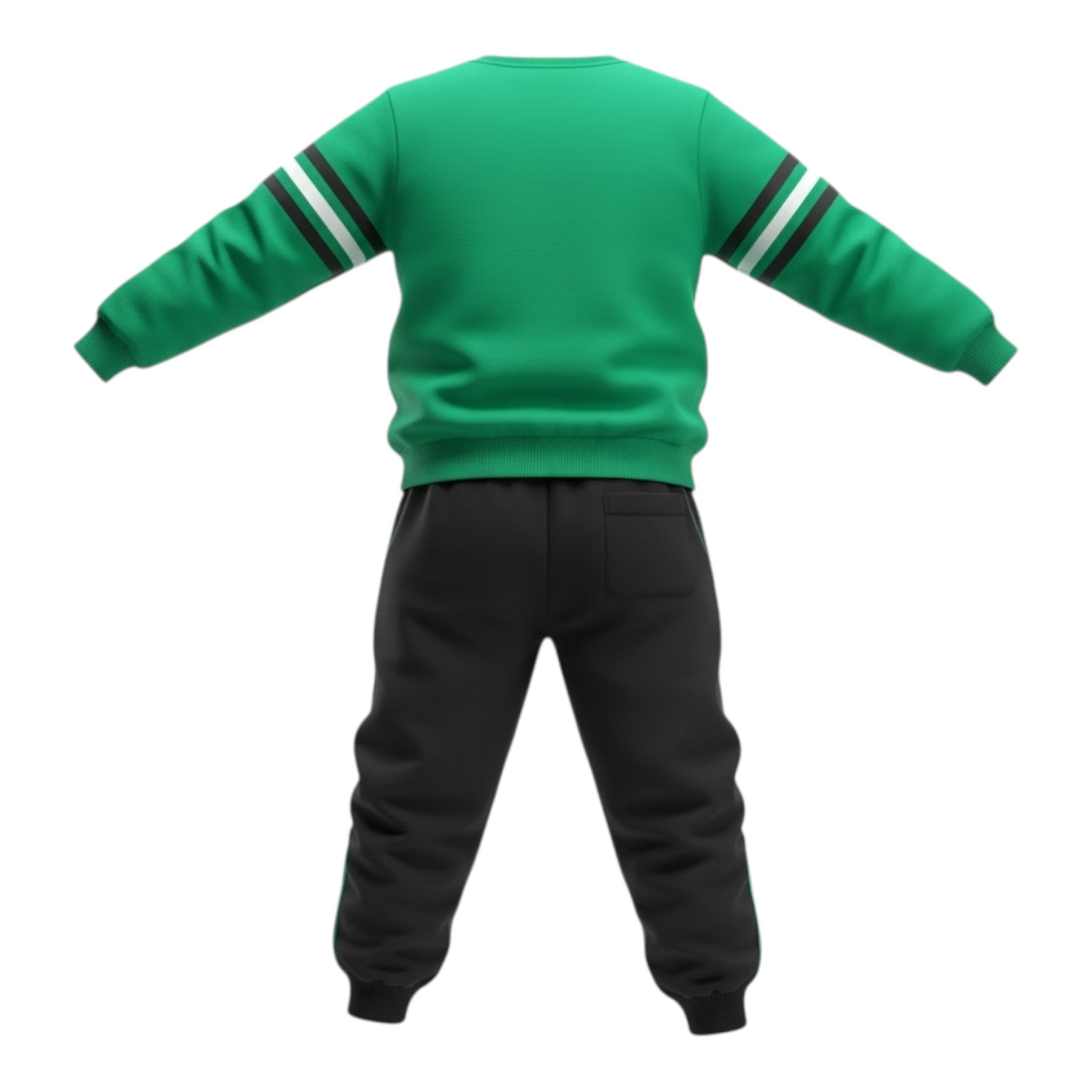 Daniele Alessandrini Completo 2Pz Felpa-Pantalone Verde per Bambino 1231T00257 VERDE DANIELE ALESSANDRINI 
