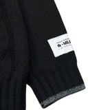 Daniele Alessandrini Cardigan tinta unita con Bottoni Nero per Bambino 1231W00228 NERO DANIELE ALESSANDRINI 