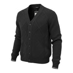 Daniele Alessandrini Cardigan tinta unita con Bottoni Nero per Bambino 1231W00228X NERO DANIELE ALESSANDRINI 