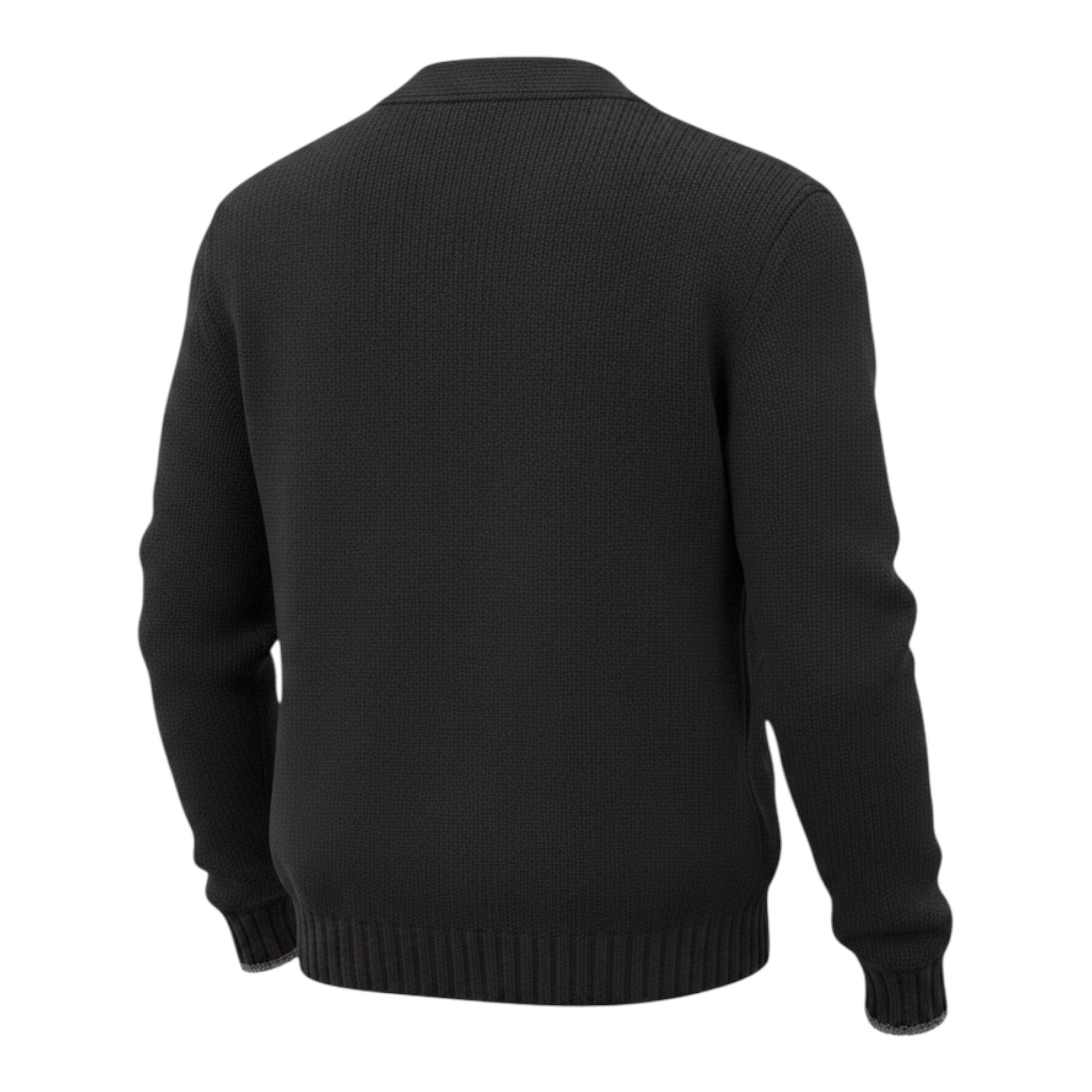 Daniele Alessandrini Cardigan tinta unita con Bottoni Nero per Bambino 1231W00228X NERO DANIELE ALESSANDRINI 