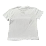Daniele Alessandrini T-Shirt tinta unita con Stampa Bianco per Bambino 1232MZ00179 BIANCO DANIELE ALESSANDRINI 
