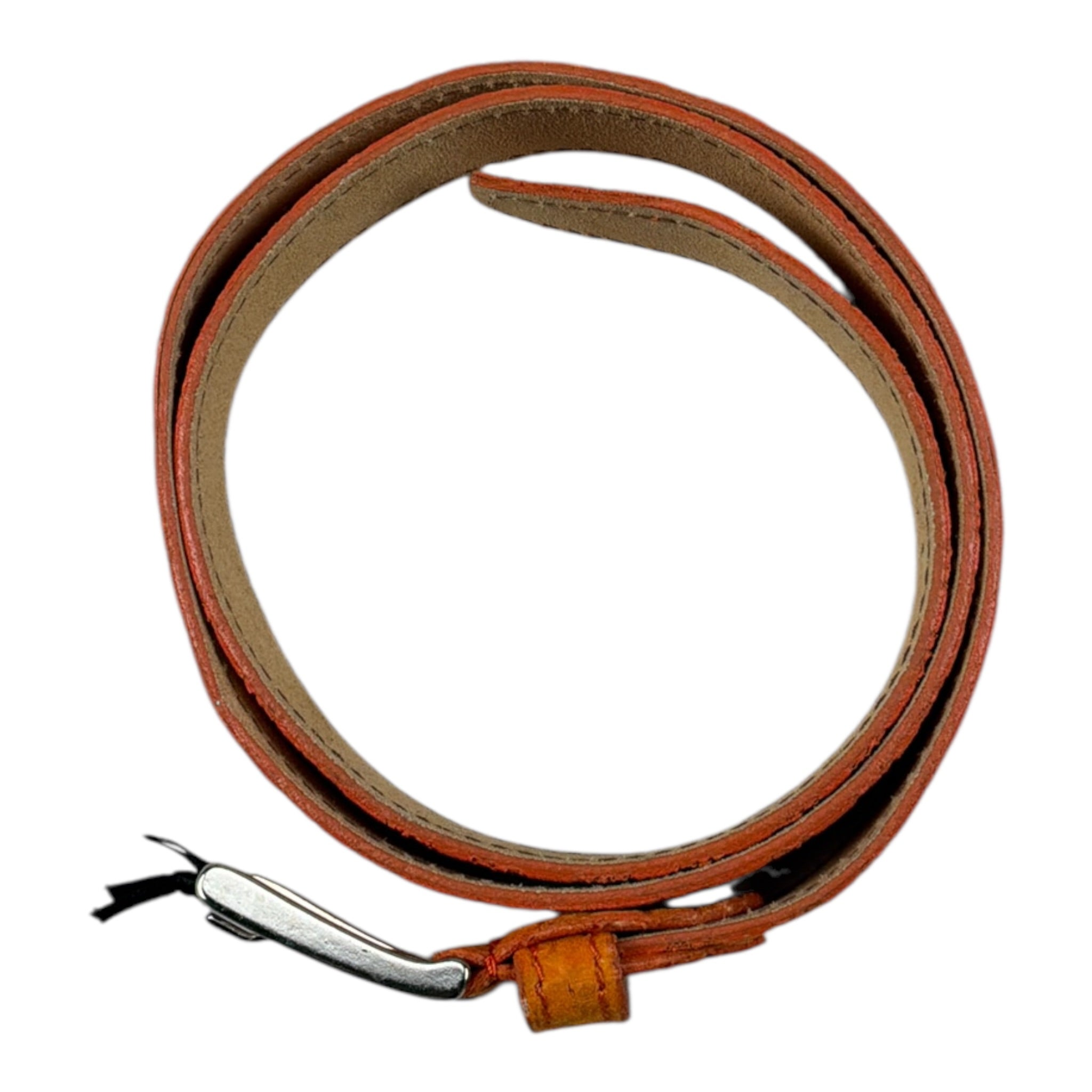 Daniele Alessandrini Cintura tinta unita Arancione per Bambino 1235BELT0980 ARANCIONE DANIELE ALESSANDRINI 
