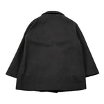 Daniele Alessandrini Cappotto tinta unita con Cappuccio Nero per Neonato 1291O00129 NERO DANIELE ALESSANDRINI 