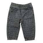 Daniele Alessandrini Jeans tinta unita con Elastico In Vita Logato Nero per Neonato 1291PD00091 NERO DANIELE ALESSANDRINI 