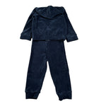 Daniele Alessandrini Completo 2Pz Felpa-Pantalone con Stampa Blu per Neonato 1291SET00133X BLU DANIELE ALESSANDRINI 