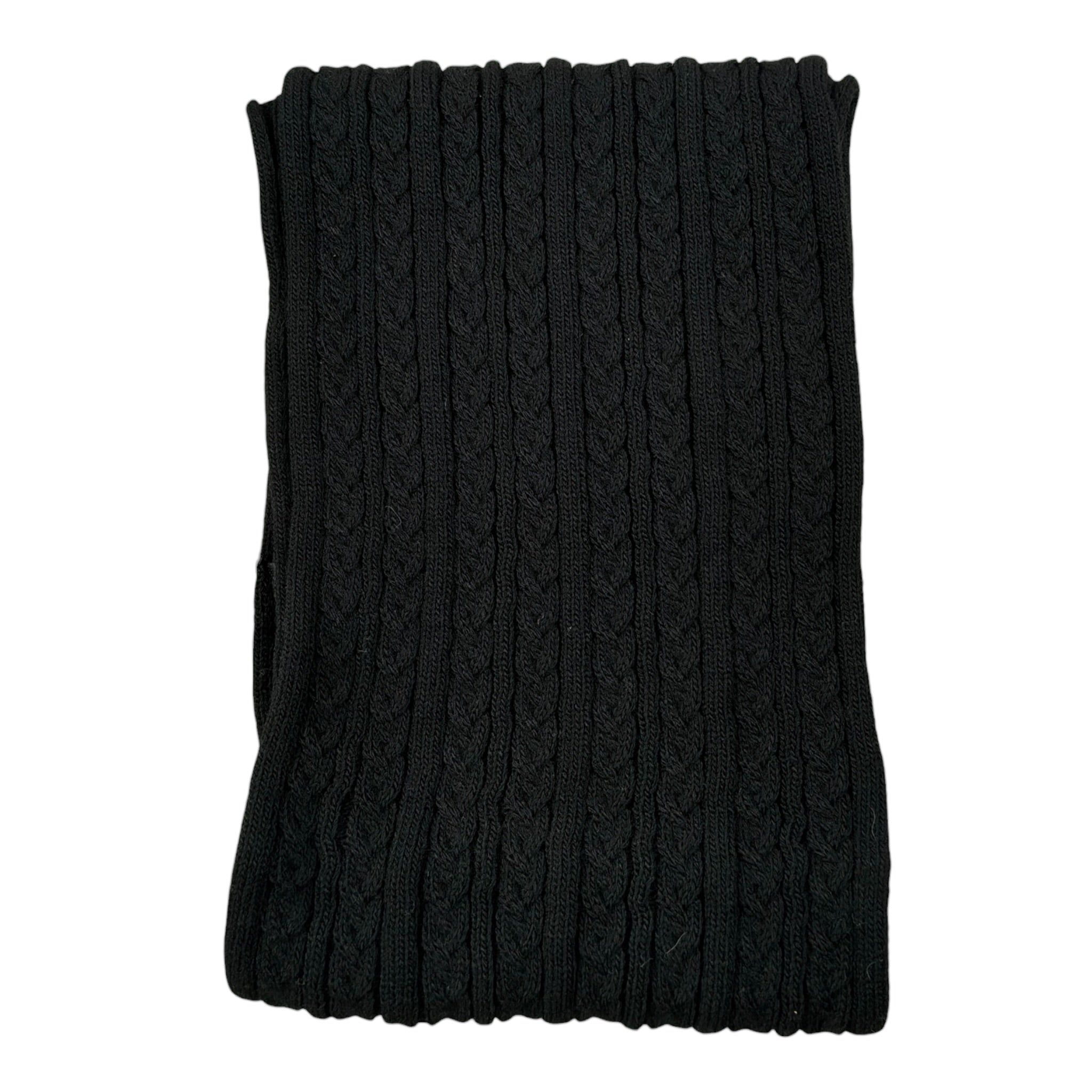 Daniele Alessandrini Sciarpa tinta unita Nero per Bambino 1291SET0915 NERO DANIELE ALESSANDRINI 