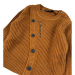 Daniele Alessandrini Maglia tinta unita con Stampa Marrone per Neonato 1291W00150X MARRONE DANIELE ALESSANDRINI 