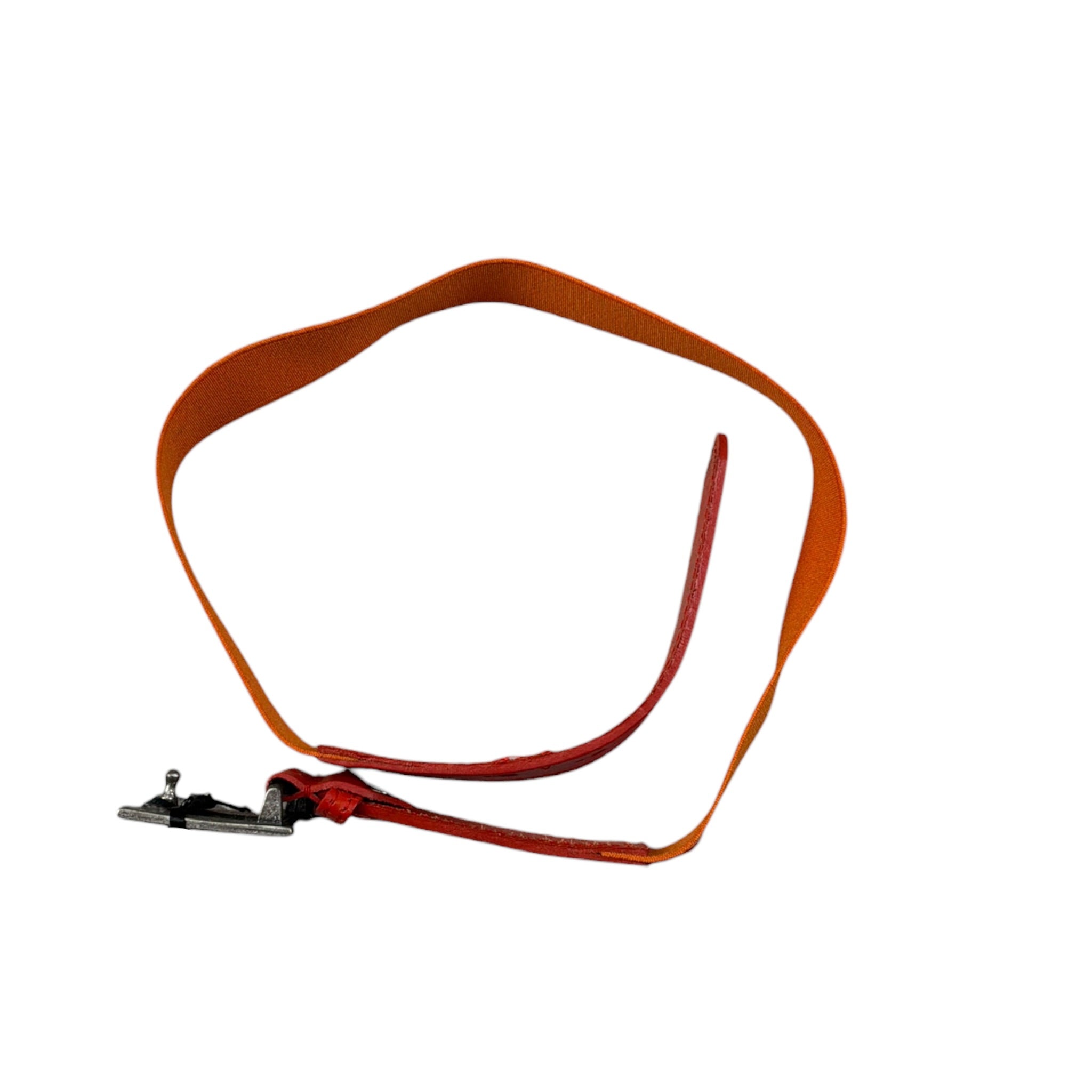 Daniele Alessandrini Cintura tinta unita con Elastico Arancione per Bambino 1295BELT0798 ARANCIONE DANIELE ALESSANDRINI 