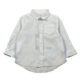 Daniele Alessandrini Camicia Manica Lunga tinta unita Bianco per Neonato 1295C00072 BIANCO DANIELE ALESSANDRINI 