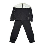 Diadora Completo 2 Pezzi Felpa-Pantalone Nero per Bambino 102182236 NERO DIADORA 