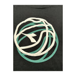 Diadora T-Shirt Girocollo tinta unita con Logo Nero per Bambino 10218223701 NERO DIADORA 