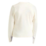 Diadora Shirt Girocollo tinta unita con Logo Panna per Bambina 102182246X PANNA DIADORA 