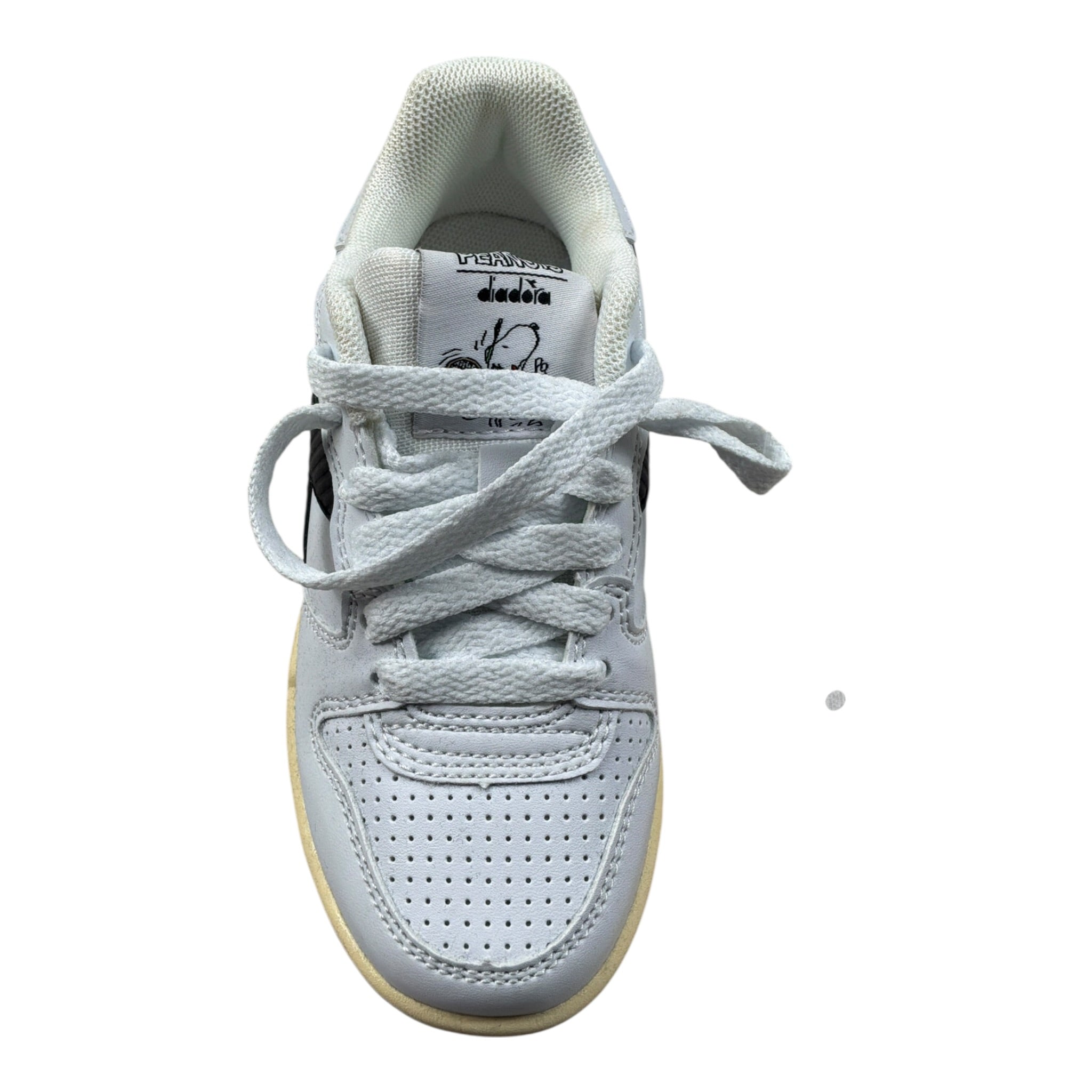 Diadora Sneakers tinta unita con Lacci Bianco per Bambino 501181611 BIANCO DIADORA 