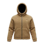 Diadora Giubbino Modello Teddy tinta unita con Zip E Cappuccio Biscotto per Bambino F5DIJBJK009 BISCOTTO DIADORA 