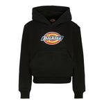 Dickies Felpa Chiusa con Cappuccio tinta unita con Stampa Nero per Bambino DK0DKWR27KBK1 NERO DICKIES 
