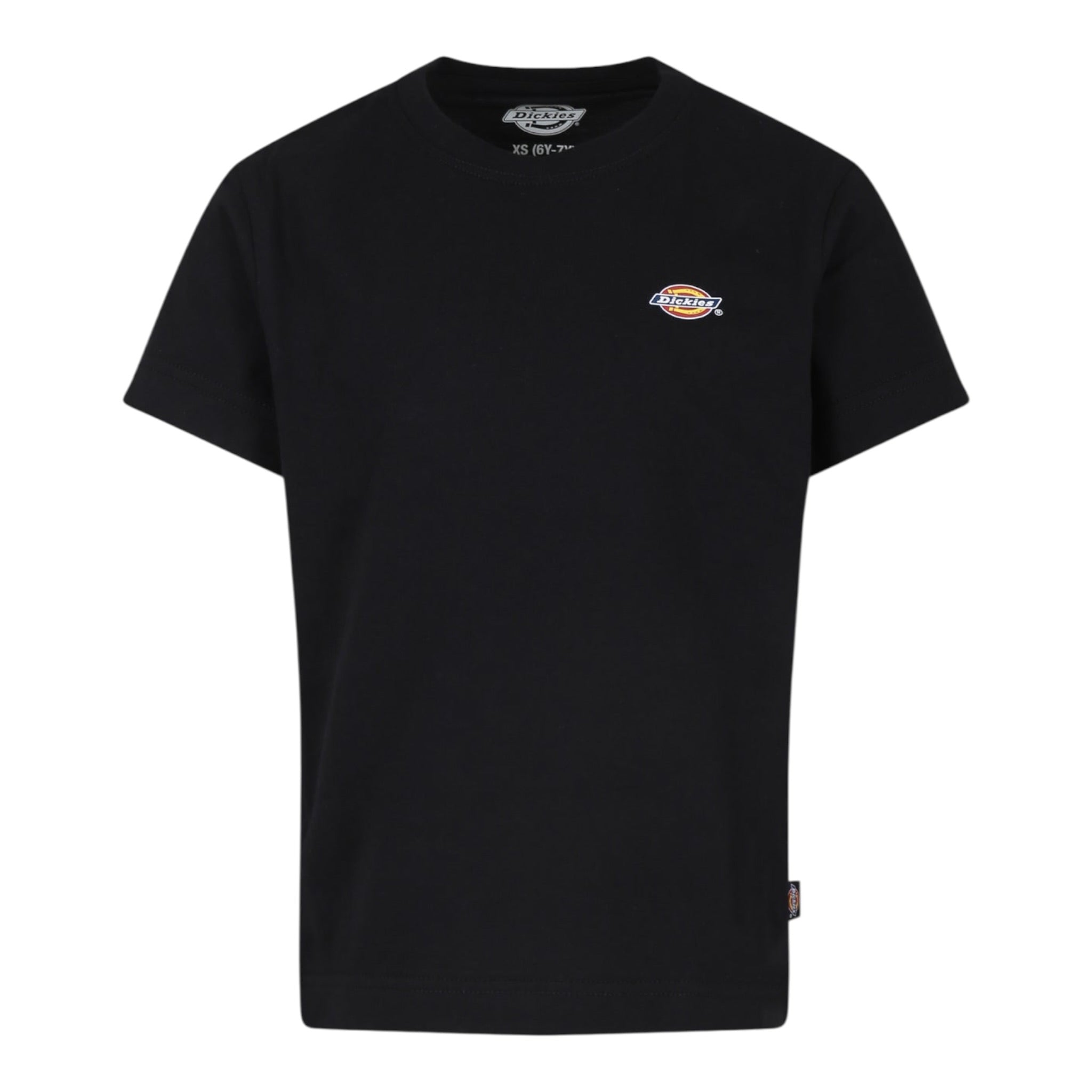 Dickies T-Shirt tinta unita con Logo Nero per Bambino DK0KSR64KBK1 NERO DICKIES 
